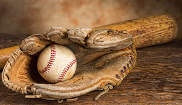 Baseball and bat