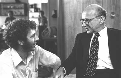 Bob Chitester and Milton Friedman
