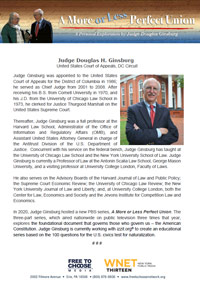 Judge Douglas H. Ginsburg Bio