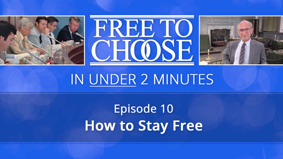 How to Stay Free