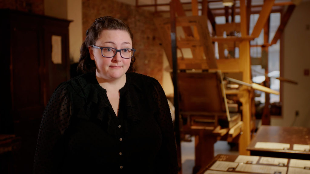 Emily Sneff, Declaration of Independence Historian