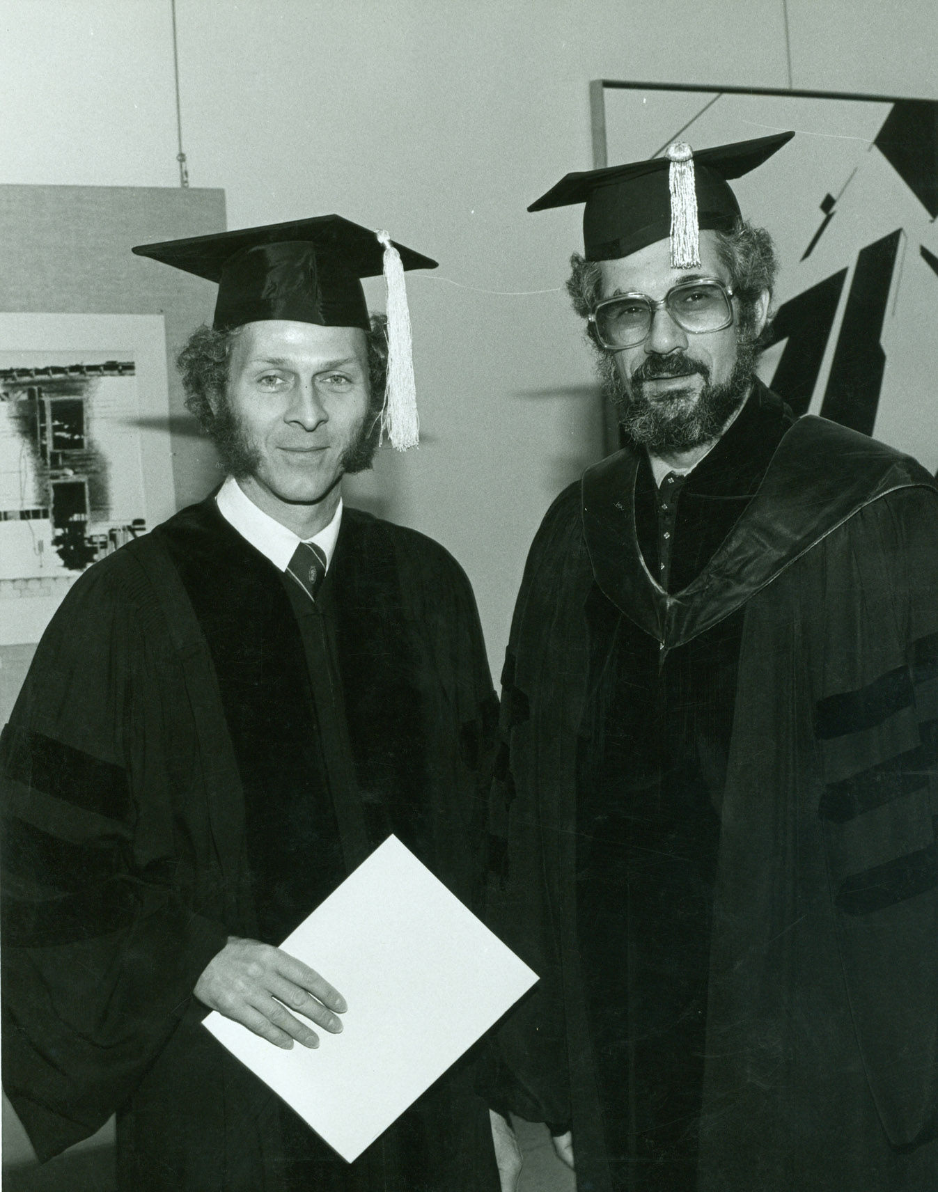In June 1980, Bob received an honorary Doctor of Literature degree from Literature Department Chair Paul Zolbrod at Allegheny College in Meadville, PA. 