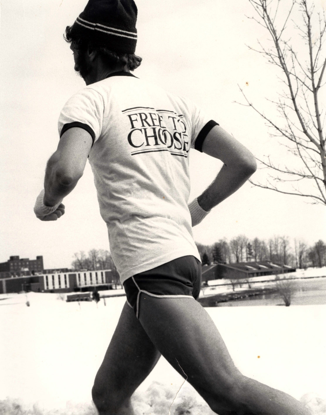 Running was Bob's choice of exercise, and for a number of years, he ran 10 miles a day.
