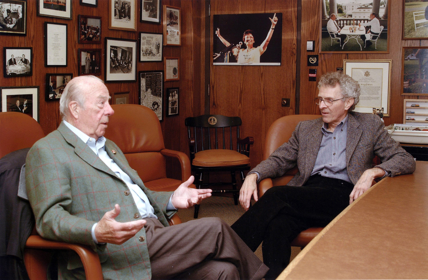 Bob Chitester and former Secretary of State George Shultz became good friends and, together, produced Turmoil & Triumph: The George Shultz Years, a three-part series for public television.