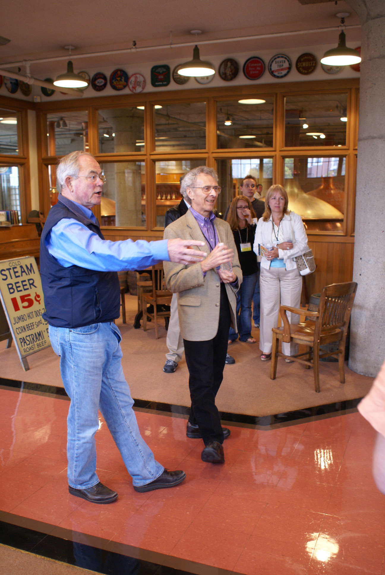 The 2010 Winning Ideas Weekend in San Francisco included a tour of the Anchor Steam Brewery with Fritz Maytag.