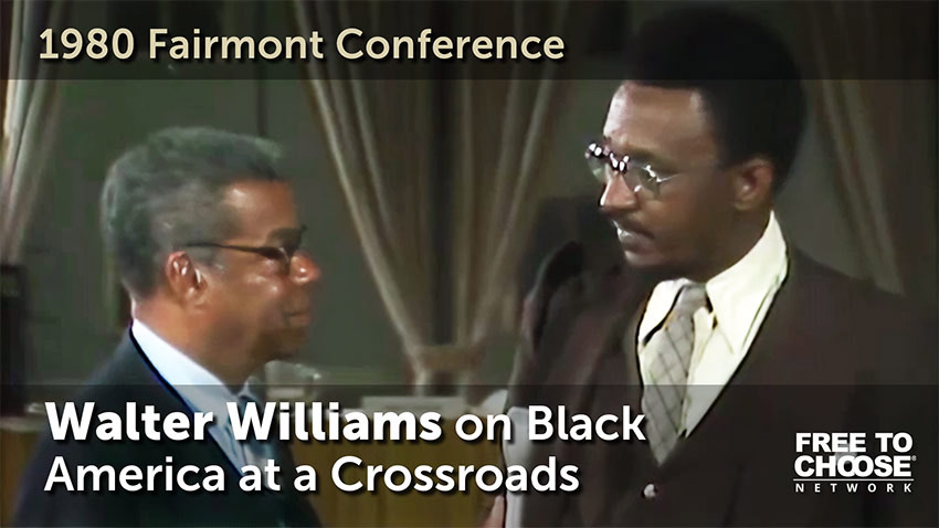 Walter Williams on Black America at a Crossroads
