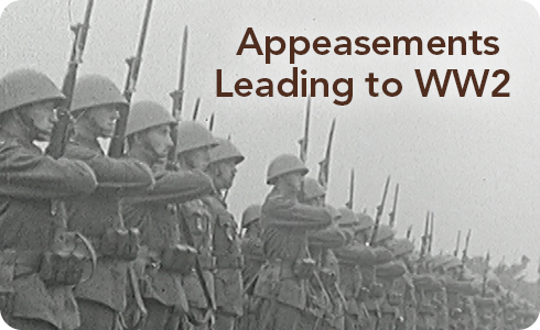 Appeasements Leading to WW2